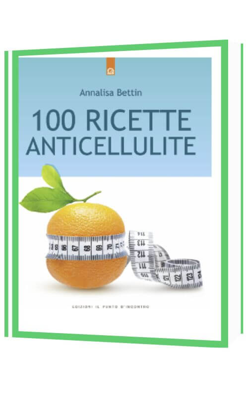 libro della consulente nutrizionale di vicenza annalisa bettin su 100 tipologie di ricette anticellulite